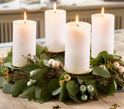 Ideen für Adventskränze