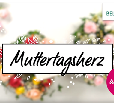 DIY Muttertagsherz