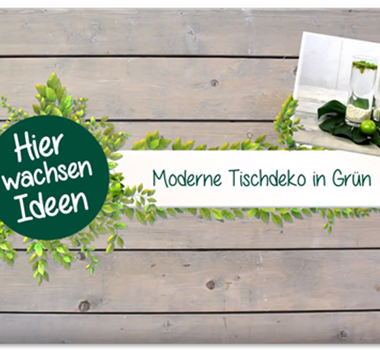 Erfrischende Wasserdeko