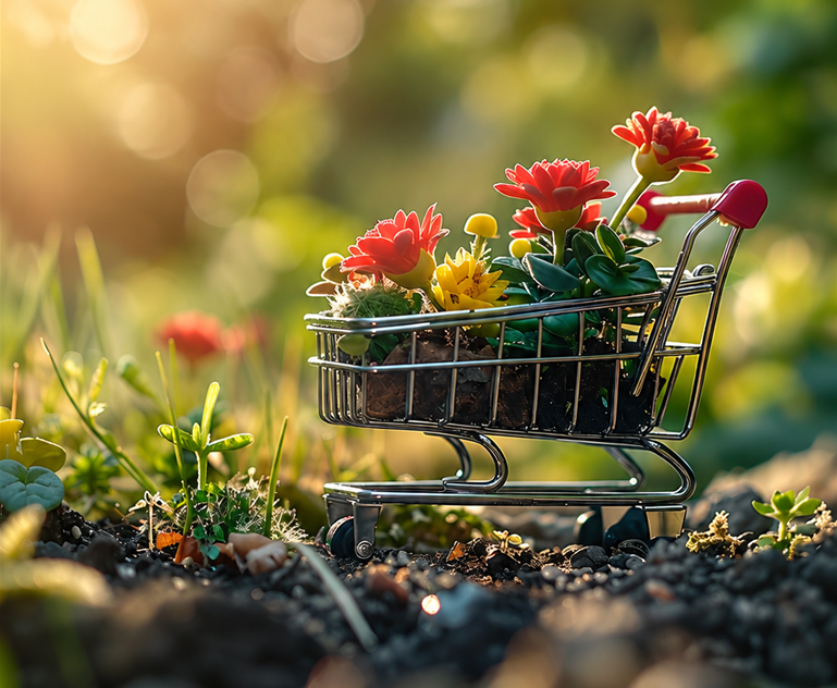 Mini-Einkaufswagen voller Blumen.png
